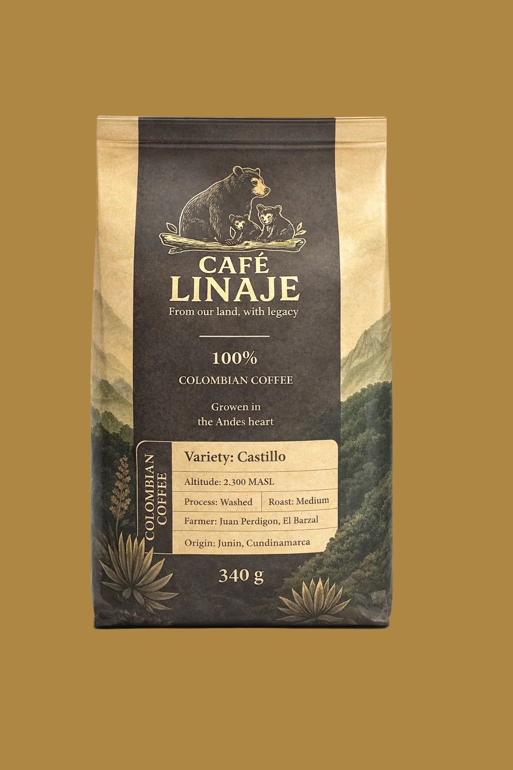 El Barzal, Castillo, Medium Dark Roast